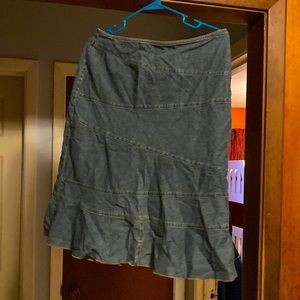bluejean long skirt